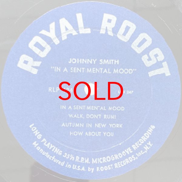 画像2: JOHNNY SMITH -  IN A SENTIMENTAL MOOD 【10INCH】 (2)