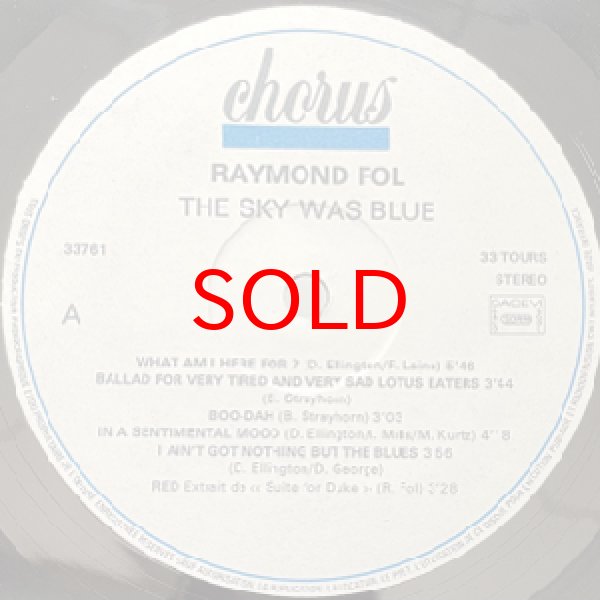 画像2: RAYMOND FOL -  THE SKY WAS BLUE (2)