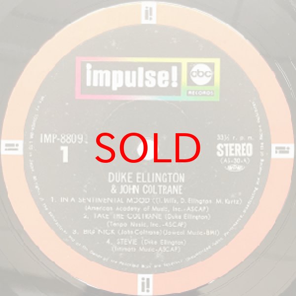 画像2: DUKE ELLINGTON & JOHN COLTRANE -  S / T (2)