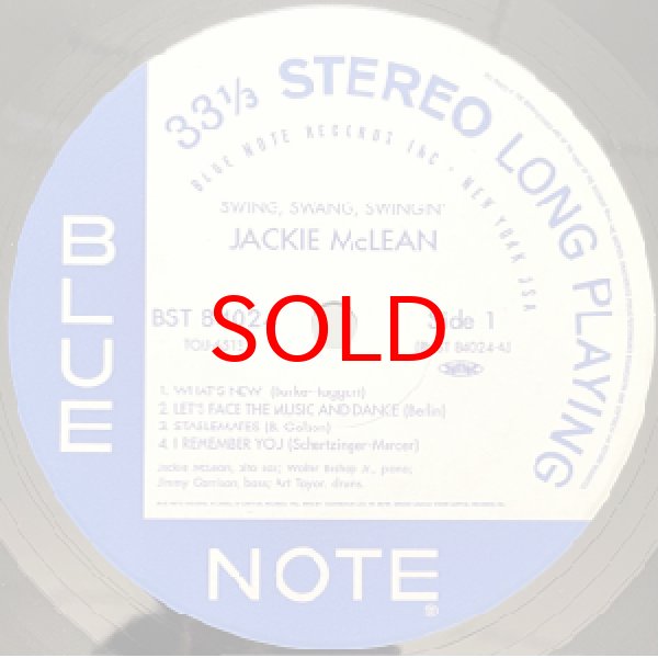 画像2: JACKIE McLEAN -  SWING SWANG SWINGIN' (2)