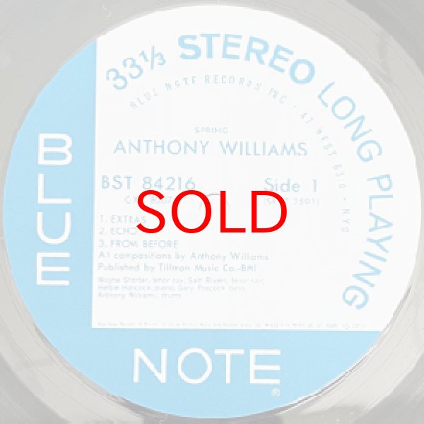 画像2: ANTHONY WILLIAMS -  SPRING (2)