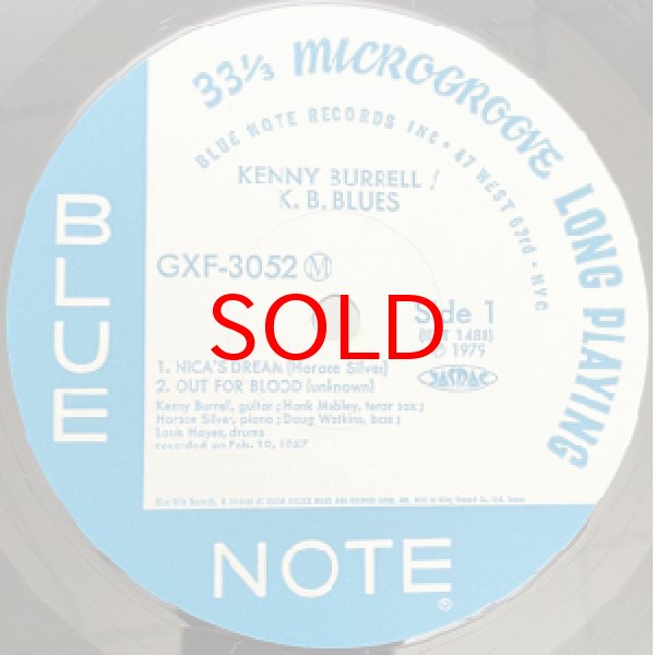 画像2: KENNY BURRELL -  K.B.BLUES (2)