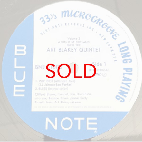 画像2: ART BLAKEY QUNITET -  A NIGHT AT BIRDLAND VOL.3 (2)