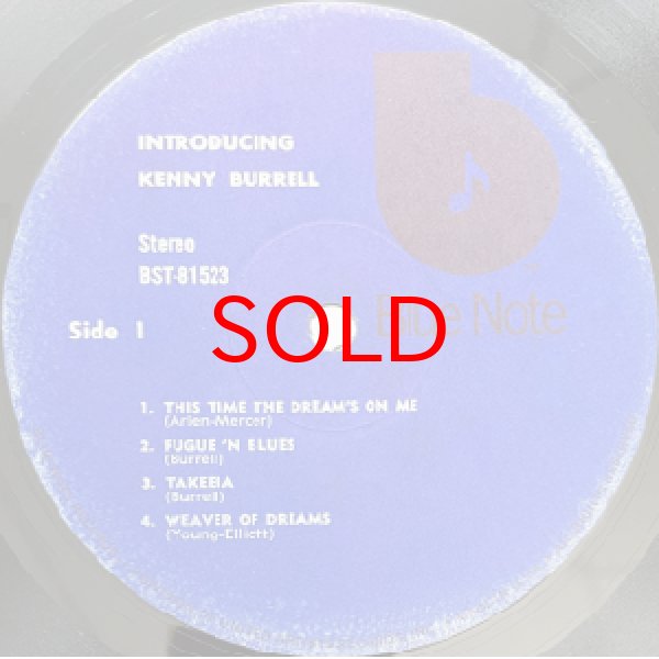 画像2: KENNY BURRELL -  INTRODUCING KENNY BURRELL (2)