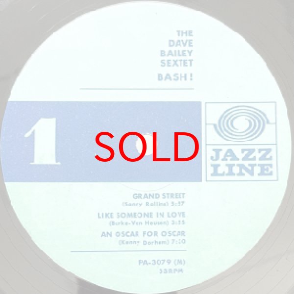 画像2: DAVE BAILEY SEXTET -  BASH ! (2)