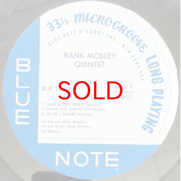 画像2: HANK MOBLEY -  HANK MOBLEY QUINTET (2)