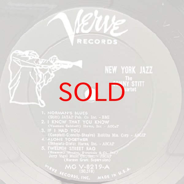 画像2: SONNY STITT QUARTET -  NEW YORK JAZZ (2)