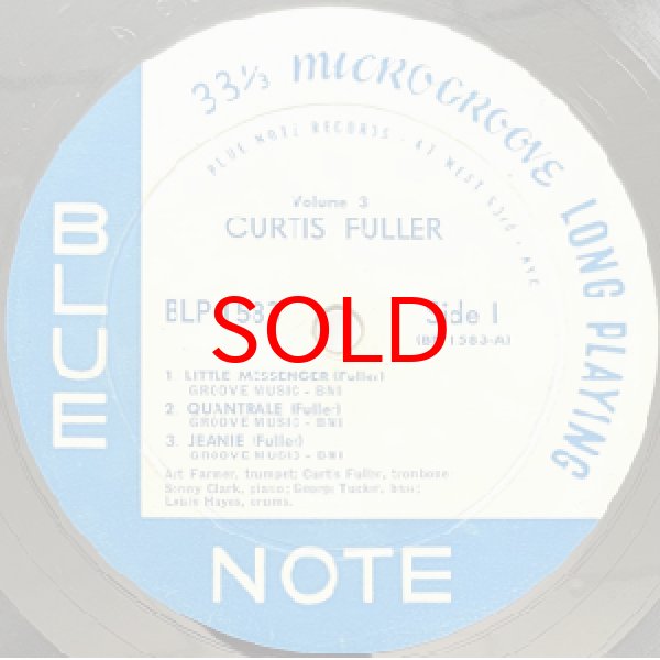 画像2: CURTIS FULLER -  VOLUME 3 (2)