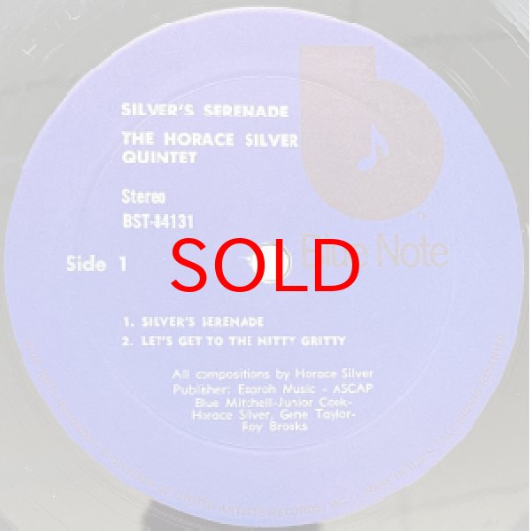 画像2: HORACE SILVER QUINTET -  SILVER'S SERENADE (2)