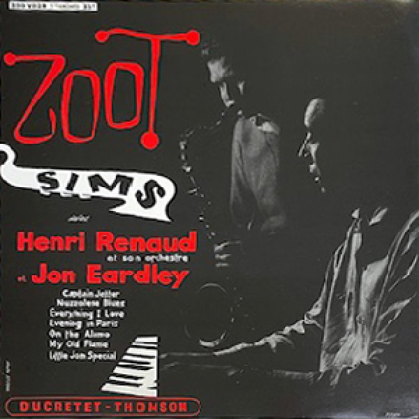 画像1: ZOOT SIMS -  ZOOT SIMS ON DUCRETET THOMSON 【10inch】 (1)