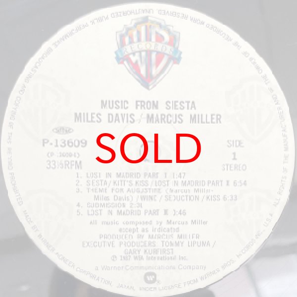 画像2: MILES DAVIS / MARCUS MILLER -  MUSIC FROM SIESTA (2)