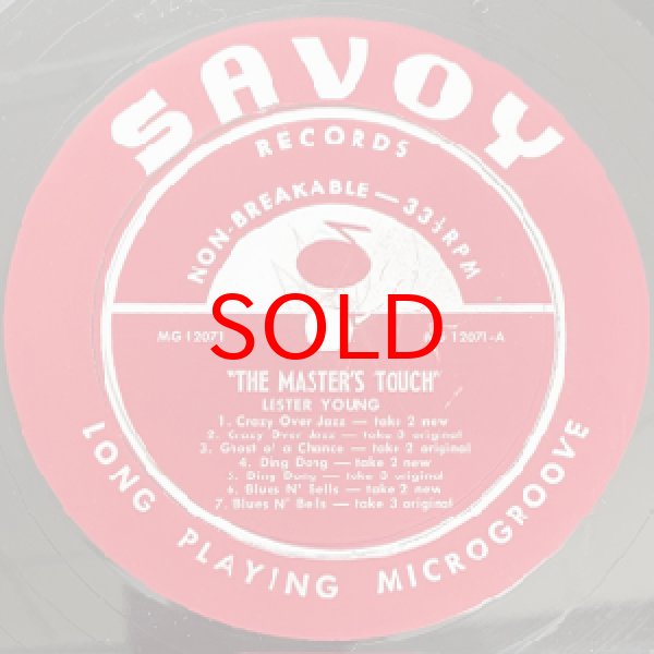 画像2: LESTER YOUNG -  THE MASTER'S TOUCH (2)