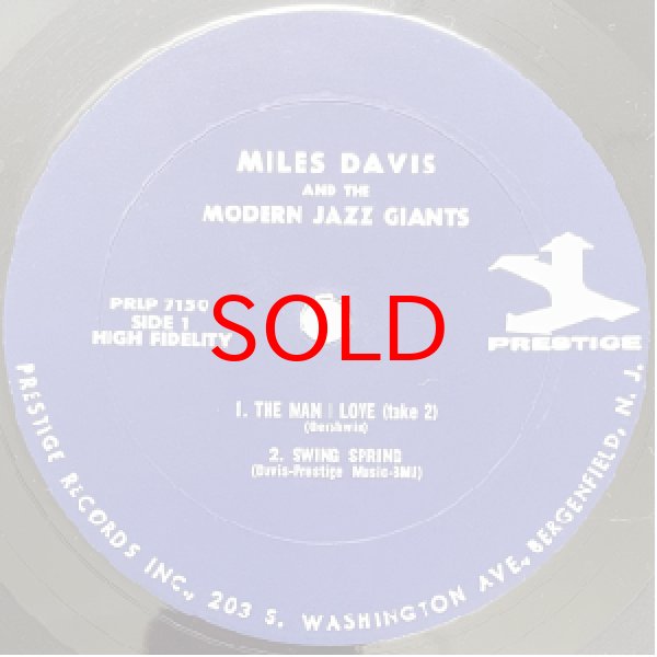 画像2: MILES DAVIS -  MILES DAVIS AND THE MODERN JAZZ GIANTS (2)