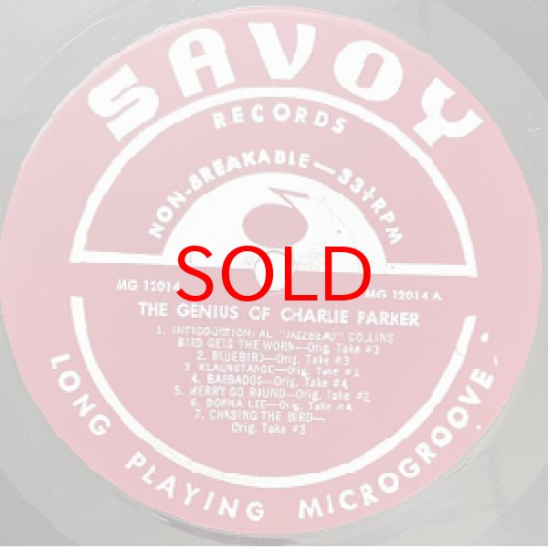 画像2: CHARLIE PARKER -  THE GENIUS OF CHARLIE PARKER (2)
