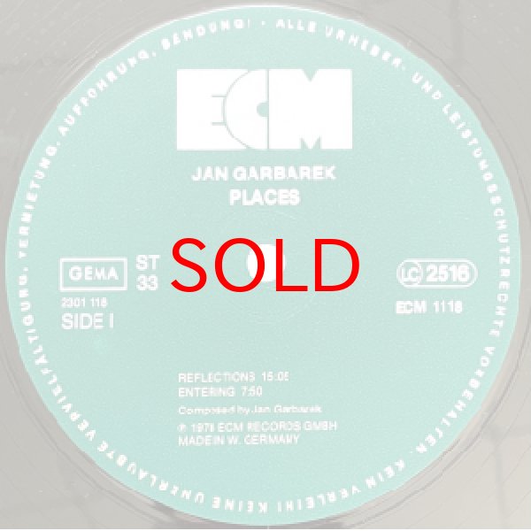 画像2: JAN GARBAREK -  PLACES (2)