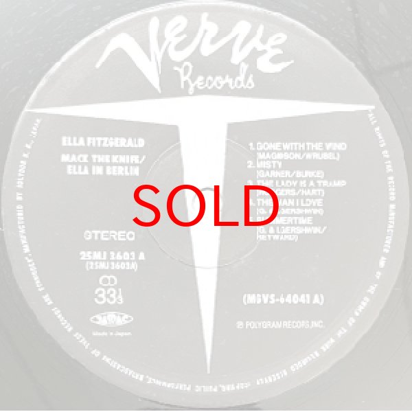画像2: ELLA FITZGERALD -  MACK THE KNIFE (2)