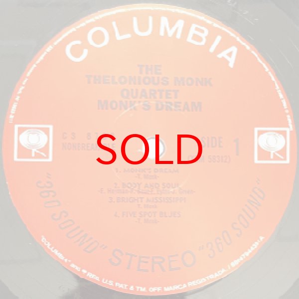 画像2: THELONIOUS MONK QUARTET -  MONK'S DREAM (2)