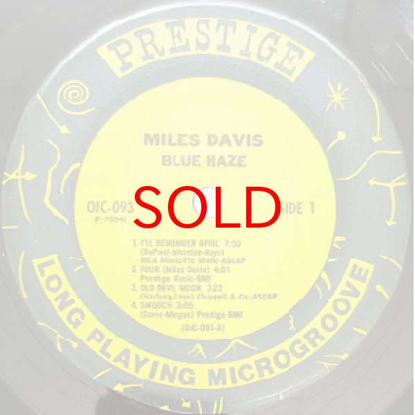 画像2: MILES DAVIS -  BLUE HAZE (2)