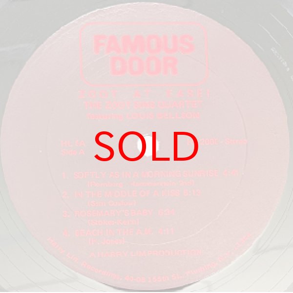 画像2: ZOOT SIMS -  ZOOT AT EASE (2)