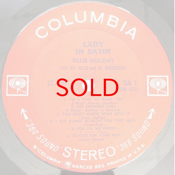 画像2: BILLIE HOLIDAY -  LADY IN SATIN (2)