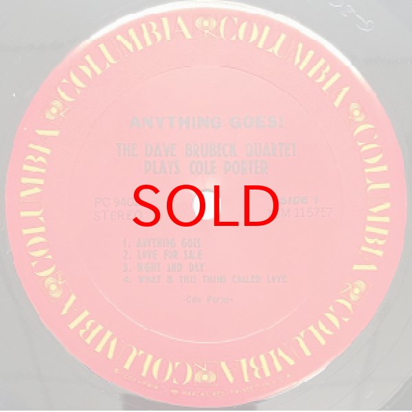 画像2: DAVE BRUBECK QUARTET -  ANYTHING GOES (2)