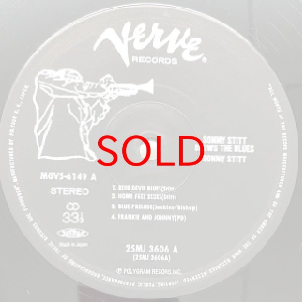 画像2: SONNY STITT -  BLOWS THE BLUES (2)