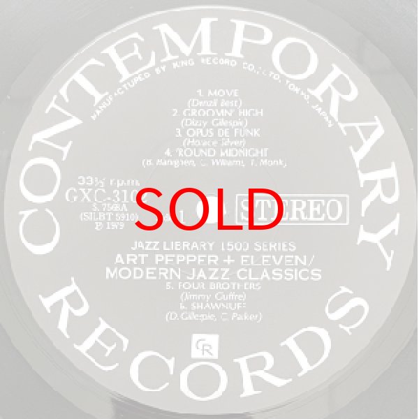 画像2: ART PEPPER + ELEVEN -  MODERN JAZZ CLASSICS (2)