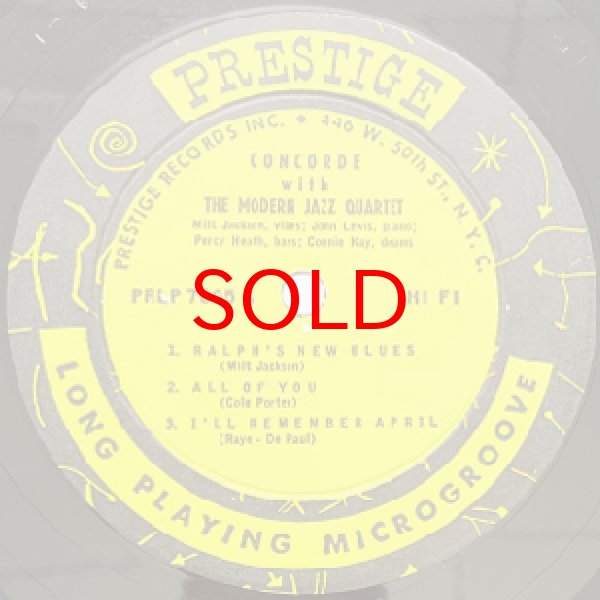 画像2: MODERN JAZZ QUARTET -  CONCORDE (2)