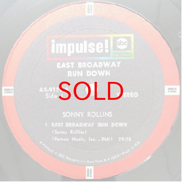 画像2: SONNY ROLLINS -  EAST BROADWAY RUN DOWN (2)