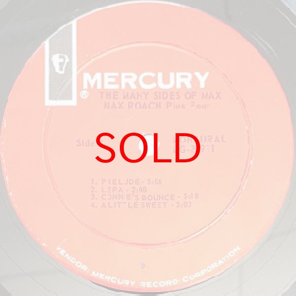 画像2: MAX ROACH QUNITET -  THE MANY SIDES OF MAX (2)