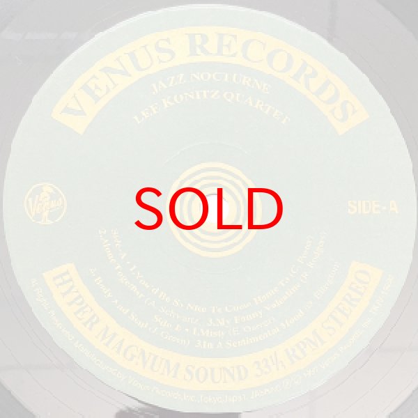 画像2: LEE KONITZ QUARTET -  JAZZ NOCTURNE (2)