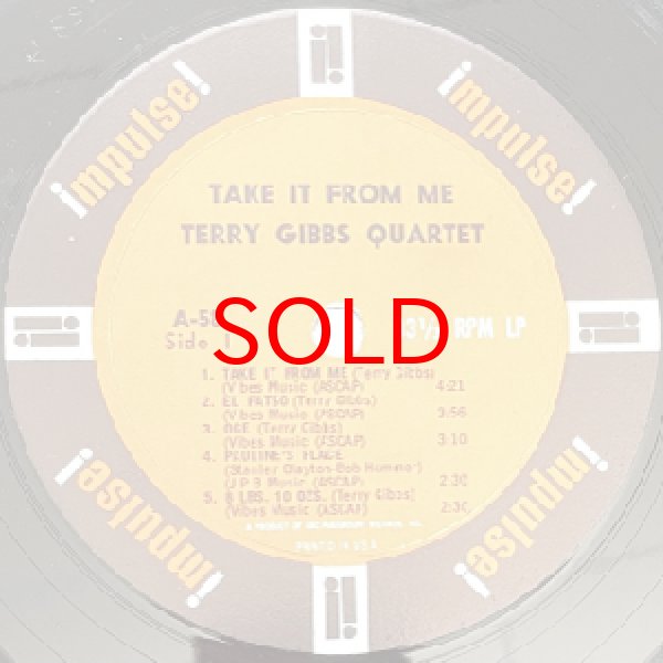 画像2: TERRY GIBBS QUARTET -  TAKE IT FROM ME (2)