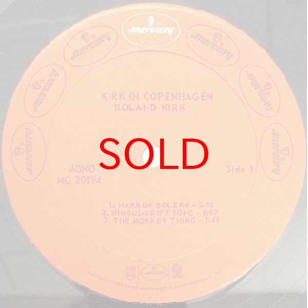 画像2: ROLAND KIRK -  KIRK IN COPENHAGEN (2)