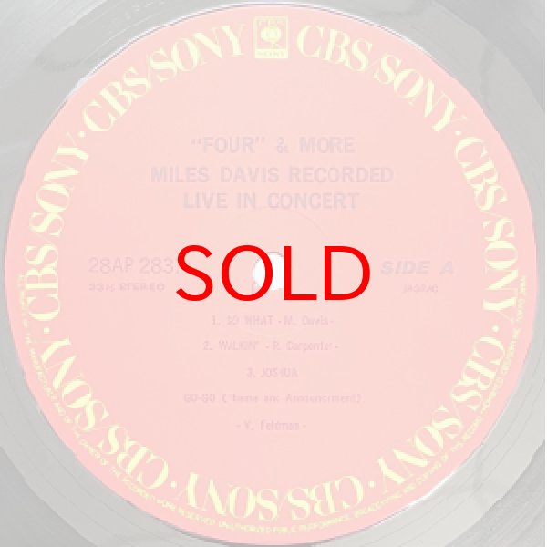 画像2: MILES DAVIS -  FOUR & MORE (2)