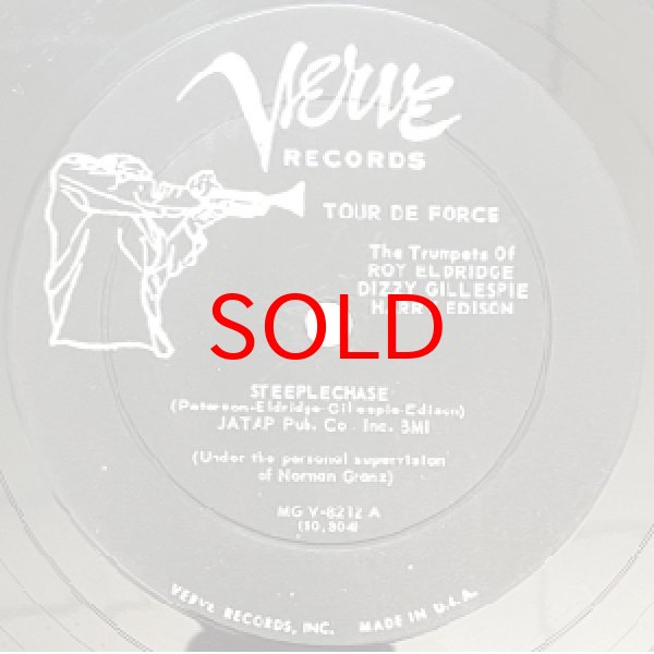 画像2: ROY ELDRIDGE / DIZZY GILLESPIE / HARRY EDISON -  TOUR DE FORCE (2)