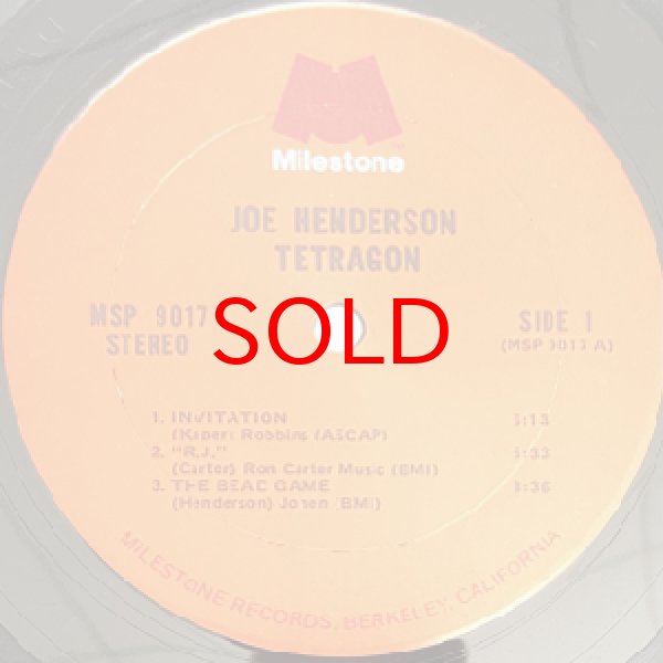 画像2: JOE HENDERSON QUARTETS -  TETRAGON (2)