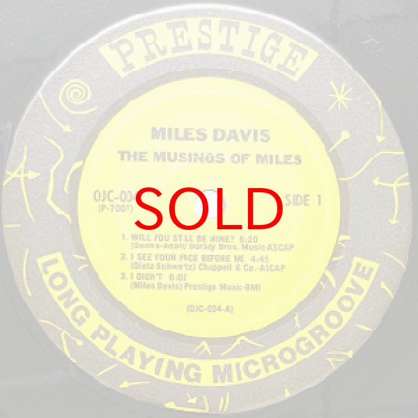 画像2: MILES DAVIS -   THE MUSINGS OF MILES (2)