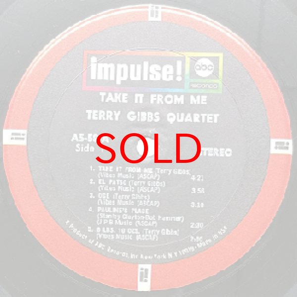 画像2: TERRY GIBBS QUARTET -  TAKE IT FROM ME (2)