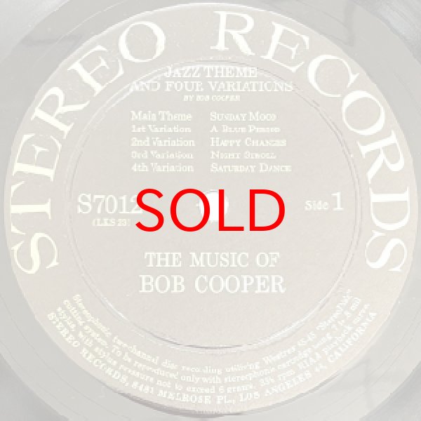 画像2: BOB COOPER -  THE MUSIC OF BOB COOPER (2)