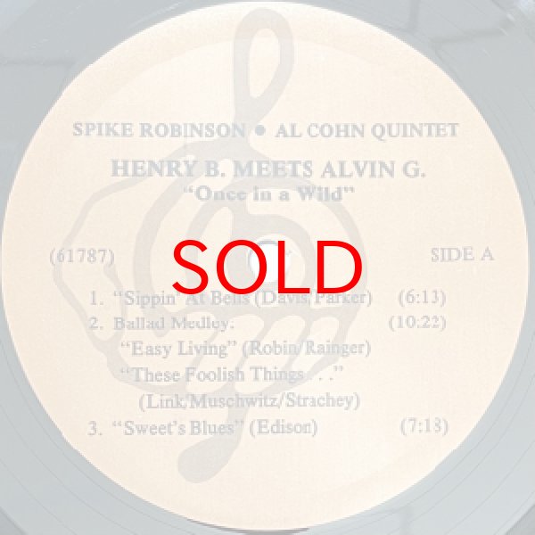 画像2: SPIKE ROBINSON AL COHN QUINTET -  HENRY B METTS ALVING “ ONCE IN A WILD ” (2)