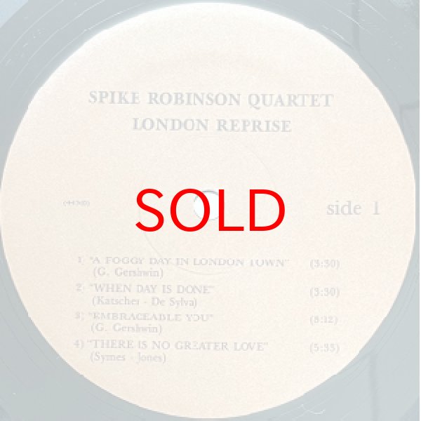画像2: SPIKE ROBINSON -  LONDON REPRISE (2)
