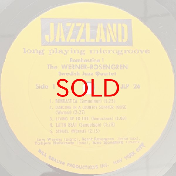 画像2: BERNT ROSENGREN - LARS WERNER -  BOMBASTICA ! (2)