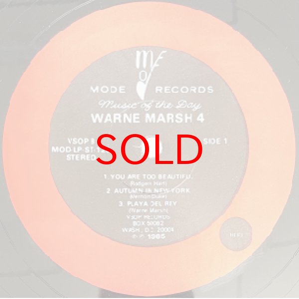 画像2: WARNE MARSH QUARTET -  MUSIC FOR PRANCING (2)