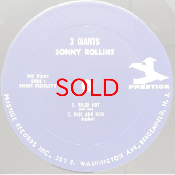 画像2: SONNY ROLLINS / CLIFFORD BROWN / MAX ROACH -  3 GIANTS ! (2)