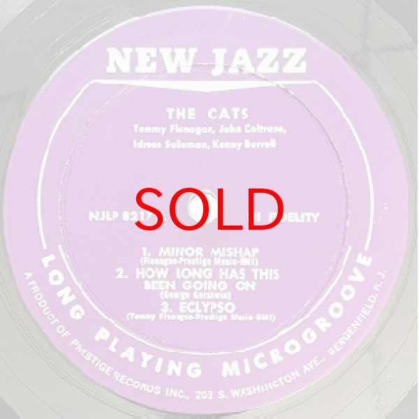 画像2: TOMMY FLANAGAN / JOHN COLTRANE -  THE CATS (2)