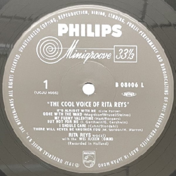 画像2: RITA REYS -  THE COOL VOICE OF RITA REYS (2)