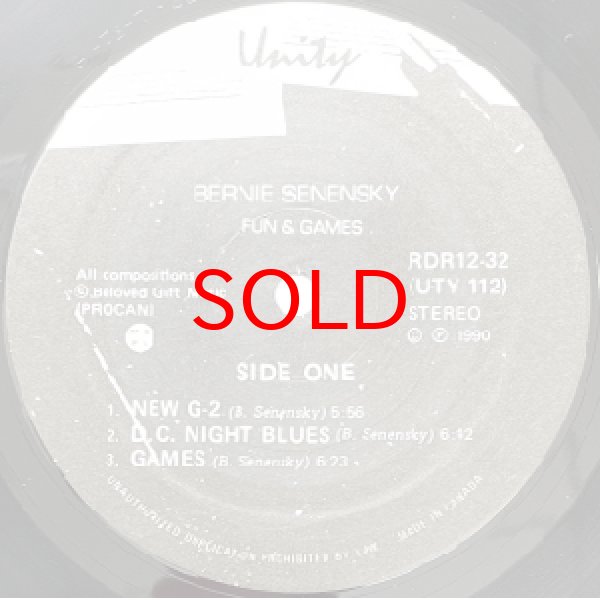 画像2: BERNIE SENENSKY -  FUN & GAMES (2)