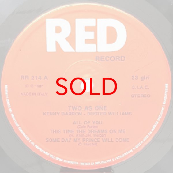 画像2: KENNY BARRON / BUSTER WILLIAMS -  TWO AS ONE (2)