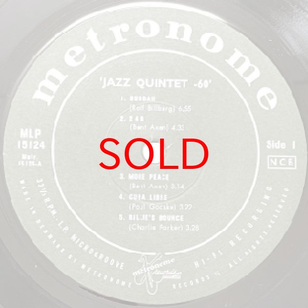 画像2: ALLAN BOTSCHINSKY / BENT AXEN -  JAZZ QUINTET60 (2)