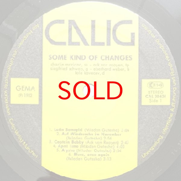 画像2: CHARLIE MARIANO / ACK VAN ROOYEN -  SOME KIND OF CHANGES (2)